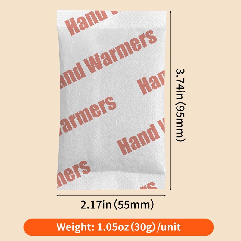 10 Pack Hand Warmers Disposable - Up to 15 Hours of Heat - Super Long Lasting Air Activated Warmers, All Natural & Portable for Body, Hands & Toes - Odorless Hot Warmer Gifts for Winter Work