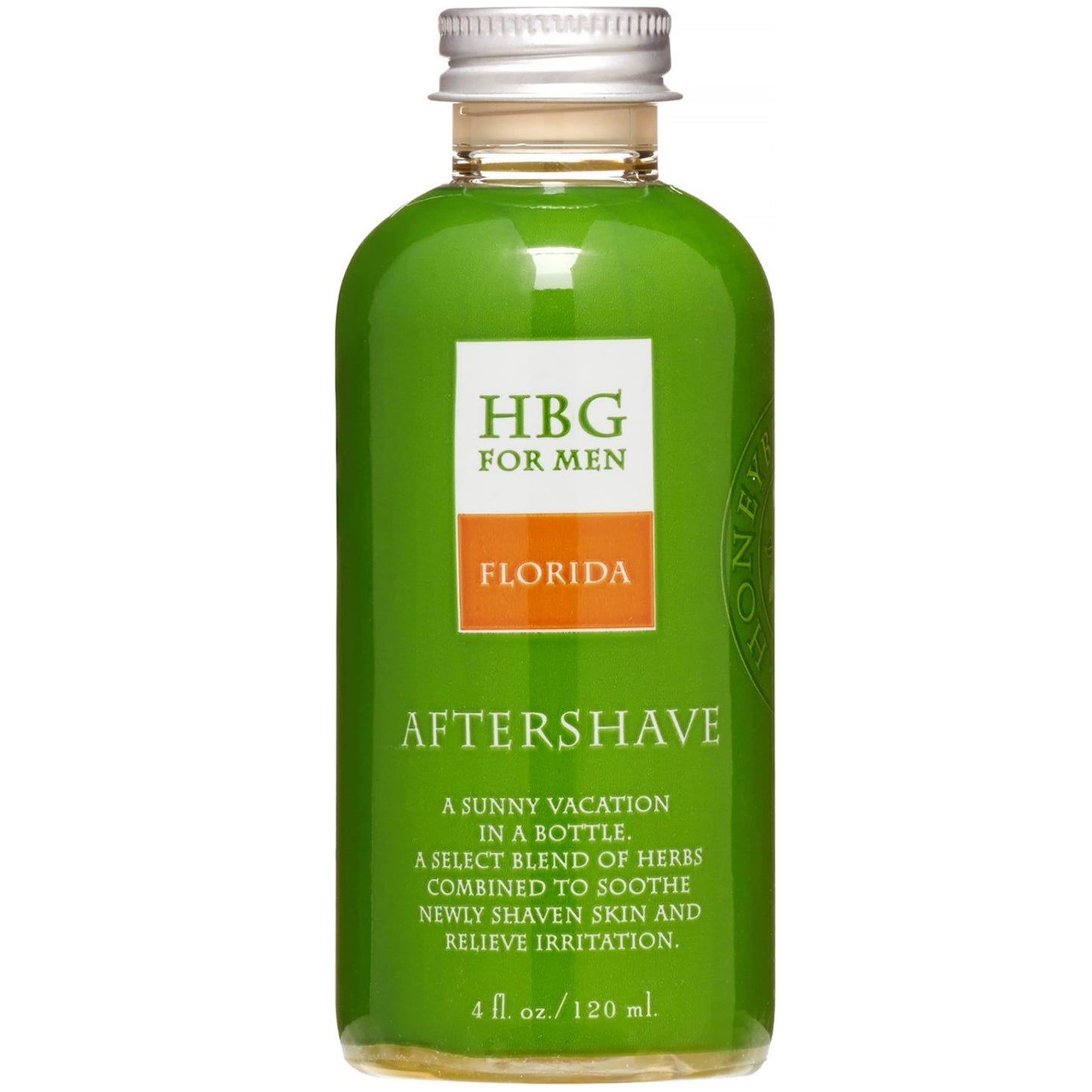 Honeybee Gardens Soothe & Refresh Herbal Aftershave with Aloe & Witch Hazel for Men - Florida - Cool and soothing citrus | Gluten-Free, Vegan, Cruelty-Free, 4 Fl Oz