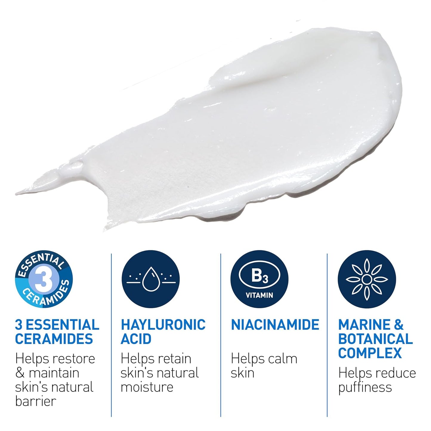 CeraVe Eye Repair Cream - Under Eye Cream for Puffiness & Dark Circles | Hyaluronic Acid & Niacinamide Formula