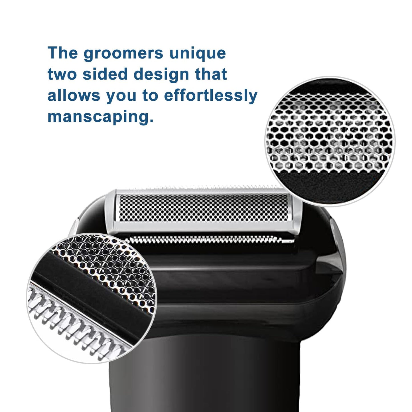 BG7040 Replacement Body Groomer Foil Head for Philips Norelco Bodygroom Trimmer Shaver Foil BG7030, BG7040, BG5025, BG2040 Replacement Head, 1-Pack