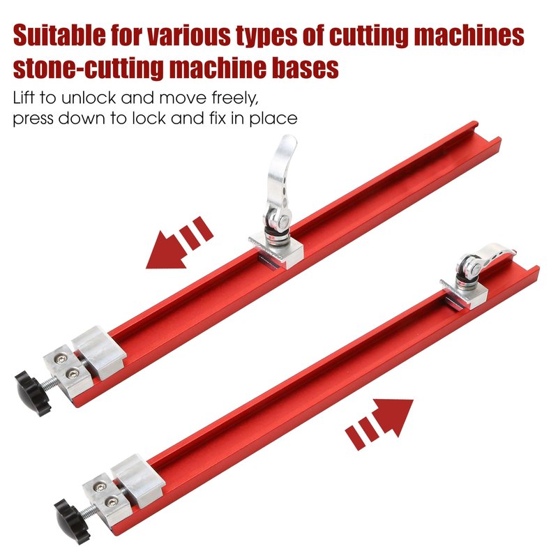 Adjustable Circular Saw Guide Aluminum Alloy Universal Rail Saw Guide Rail Fits 12 Inch Base Precision Electric Jig Attachment Cutting Machine Specially Designed for Milling Tasks & Edge Woodworking
