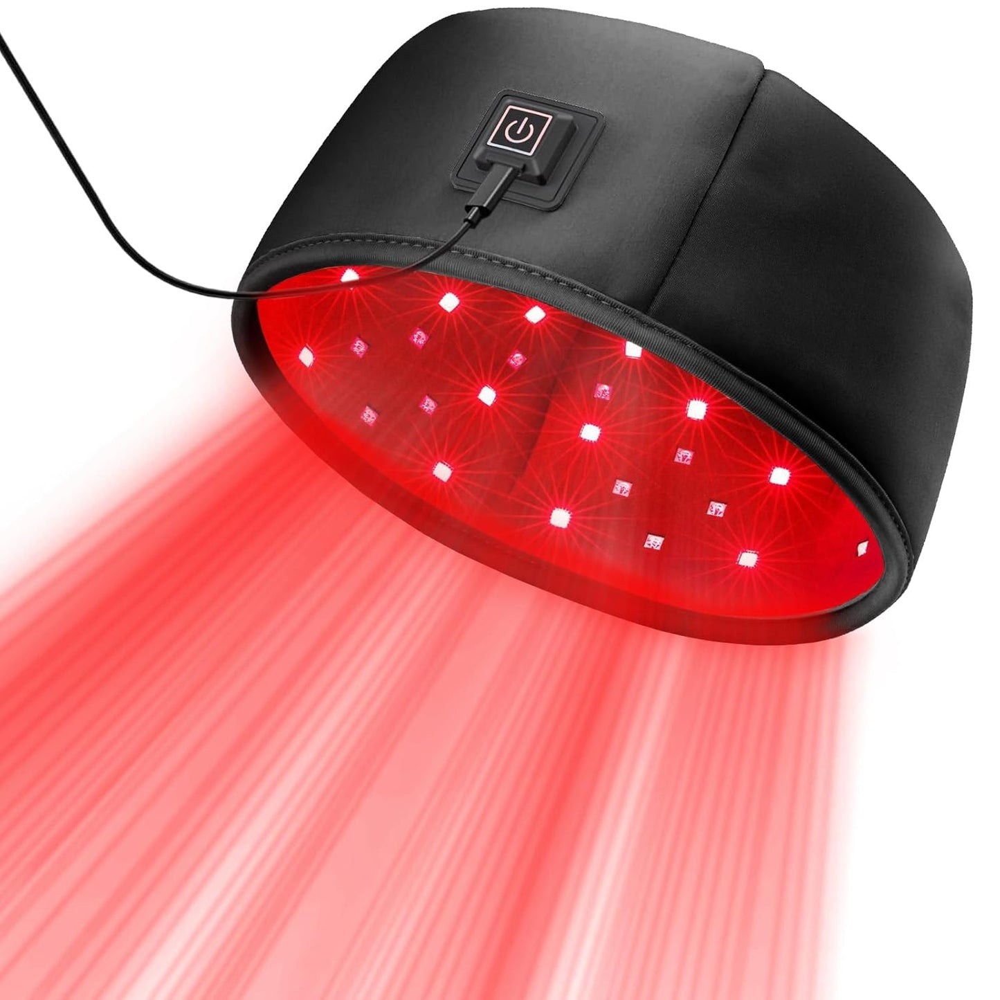 Laser Cap - FDA Cleared Red Light Therapy for Hair Growth | Full Scalp Coverage, 650nm Wavelength