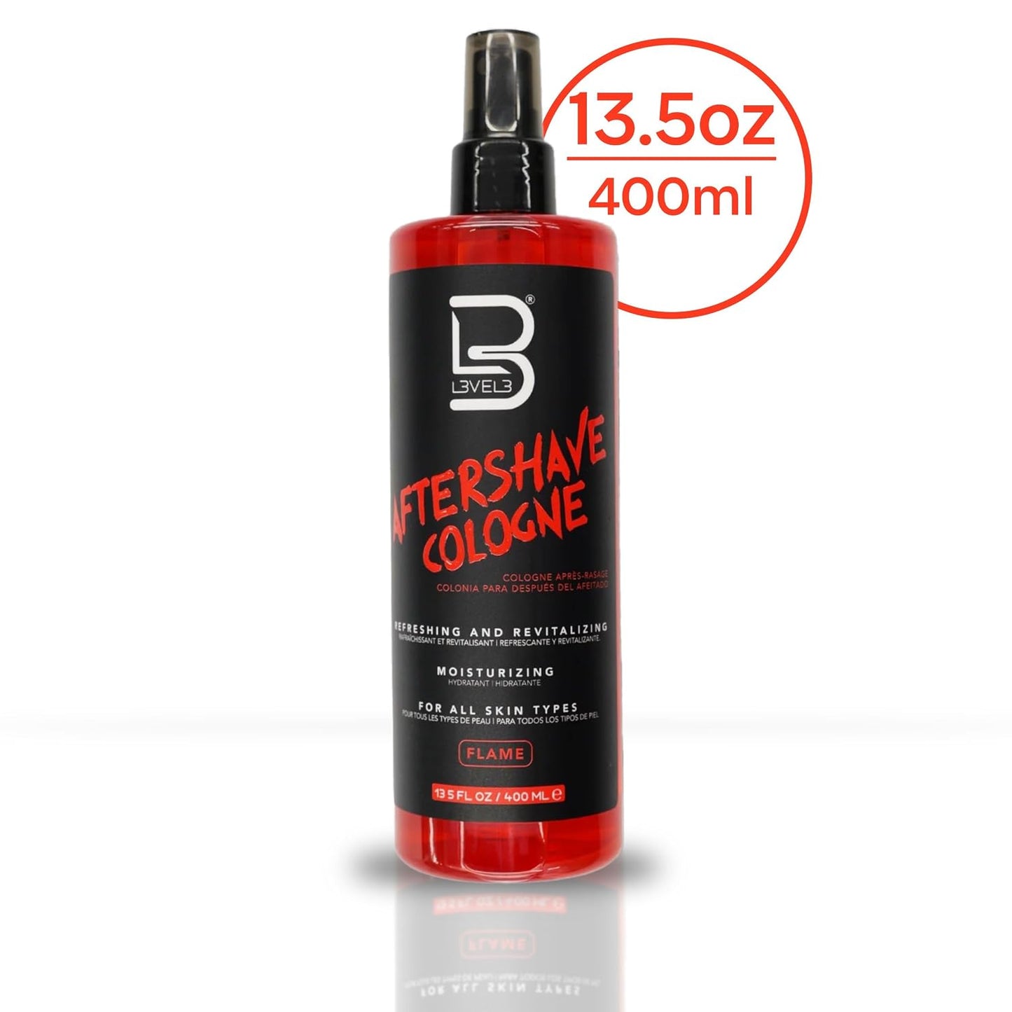 Level 3 After Shave Spray Cologne - Moisturizing Formula for Soft Skin | Refreshes & Relieves Irritation