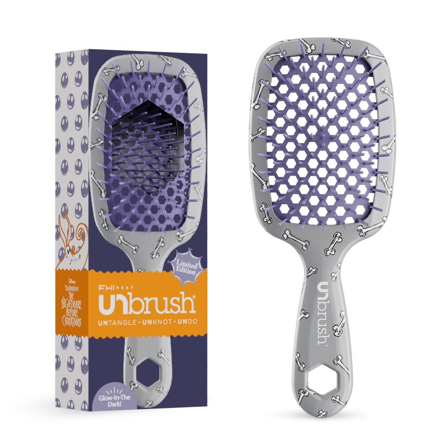 FHI Heat UNbrush - Nightmare Before Christmas Jack Styling Tool | Sleek Design & Easy Use