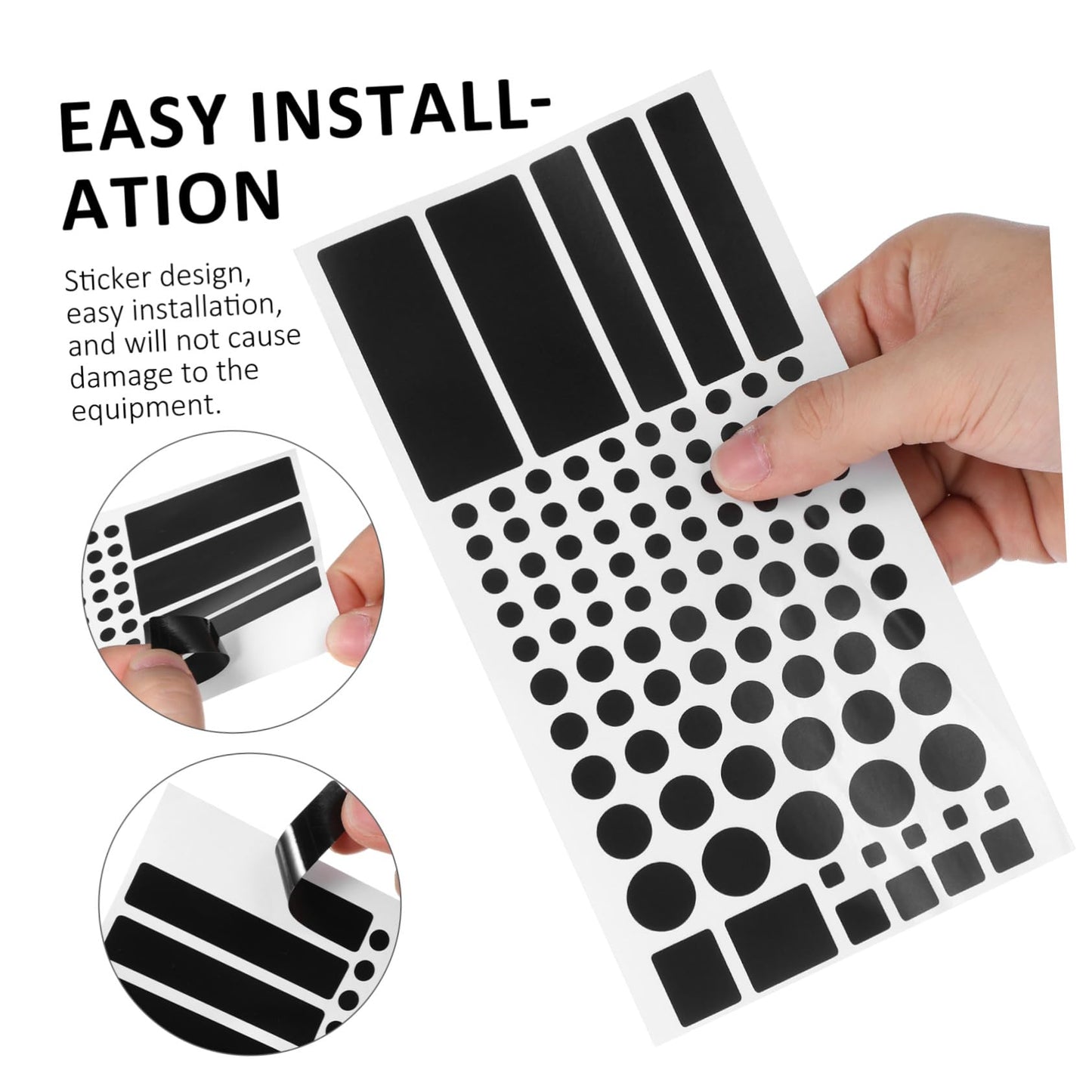 LED Blackout Stickers Light Blocking for Windows LED Tape Light Filters Blackout Blinds Router Clocks Appliances Dimming Covers