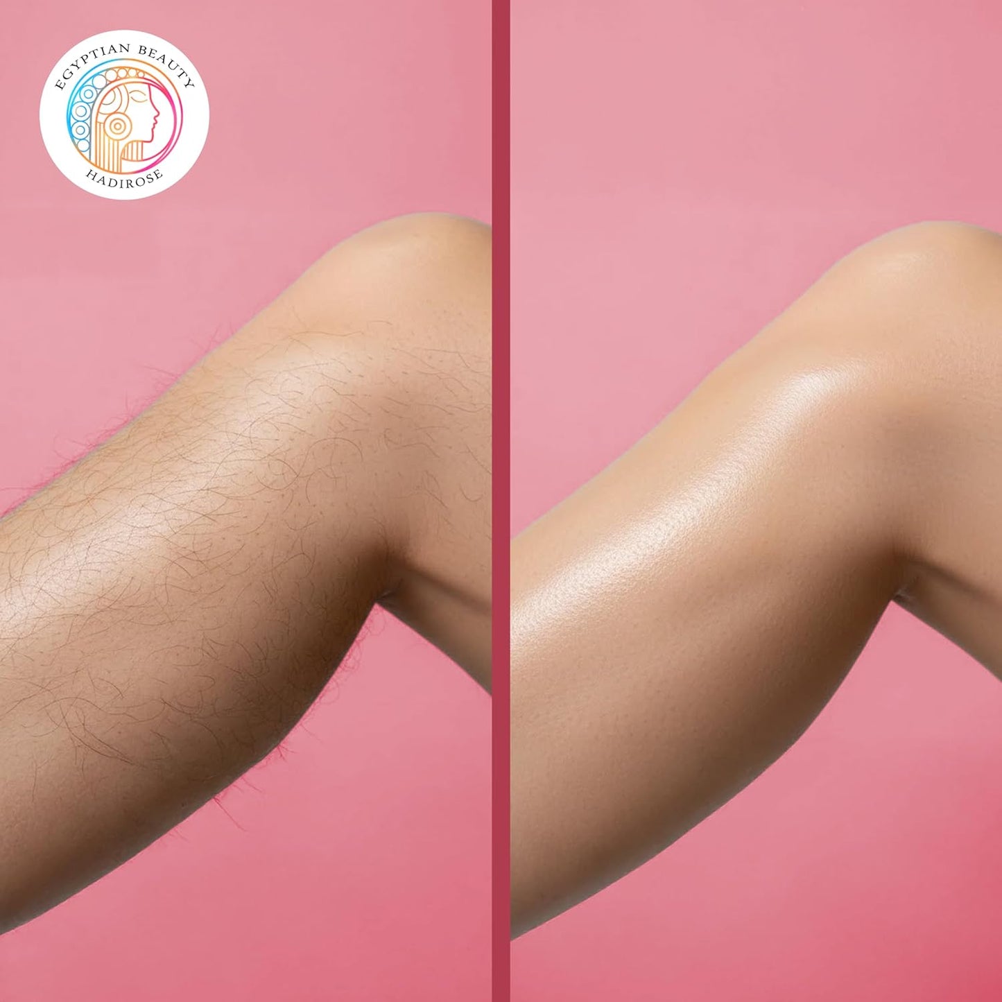 Cyperus Rotundus Hair Removal Serum - All-Natural Red Saad Oil | Hair Growth Inhibitor | Botanical Vanilla Scent