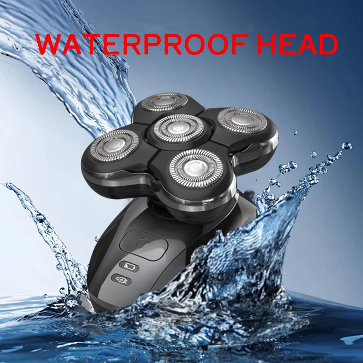 Shaver Replacement Heads for Remington Balder Pro Head Shaver XR7000,Balder Pro Replacement Head for Remington Shaver Replacement Heads,with 5 Dual-Track Cutter Heads.(1 Pack)