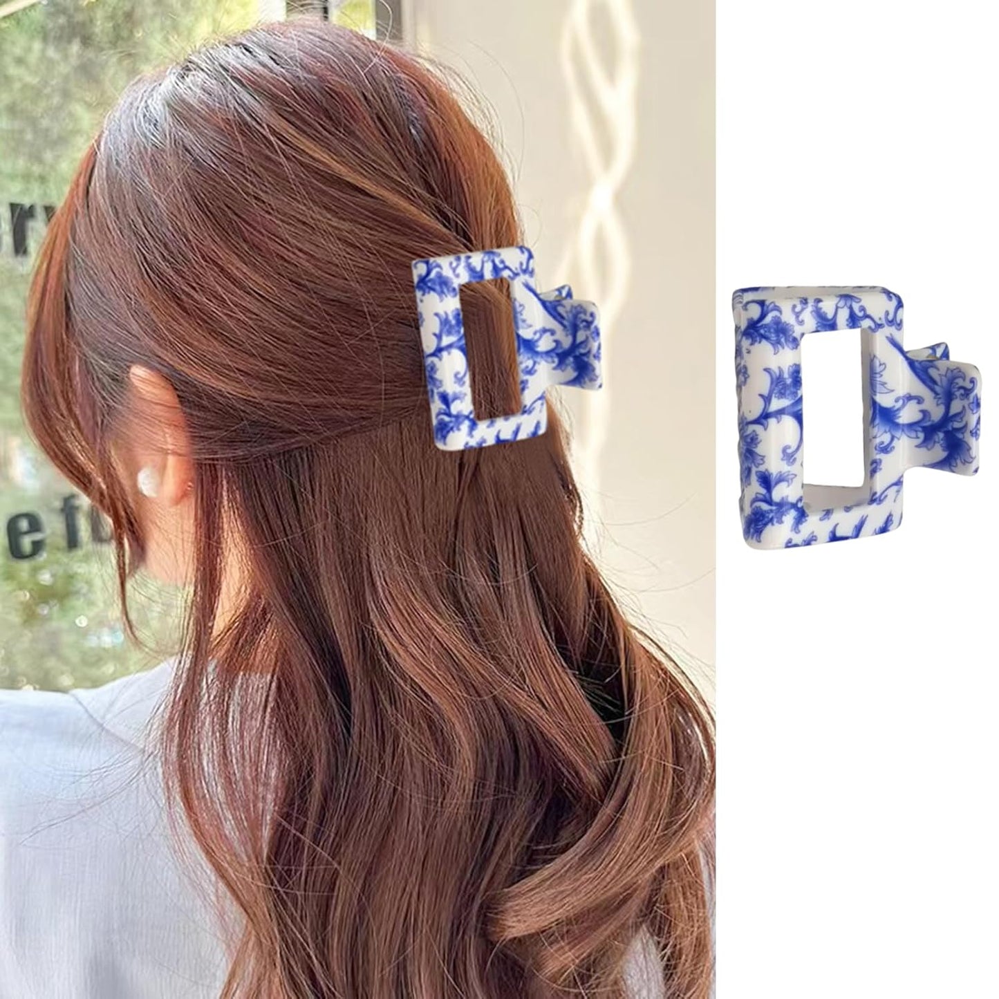 Seashell Hair Claw Clips - Stylish Summer Hair Accessories for Women | Acrylic Beach Hairpins