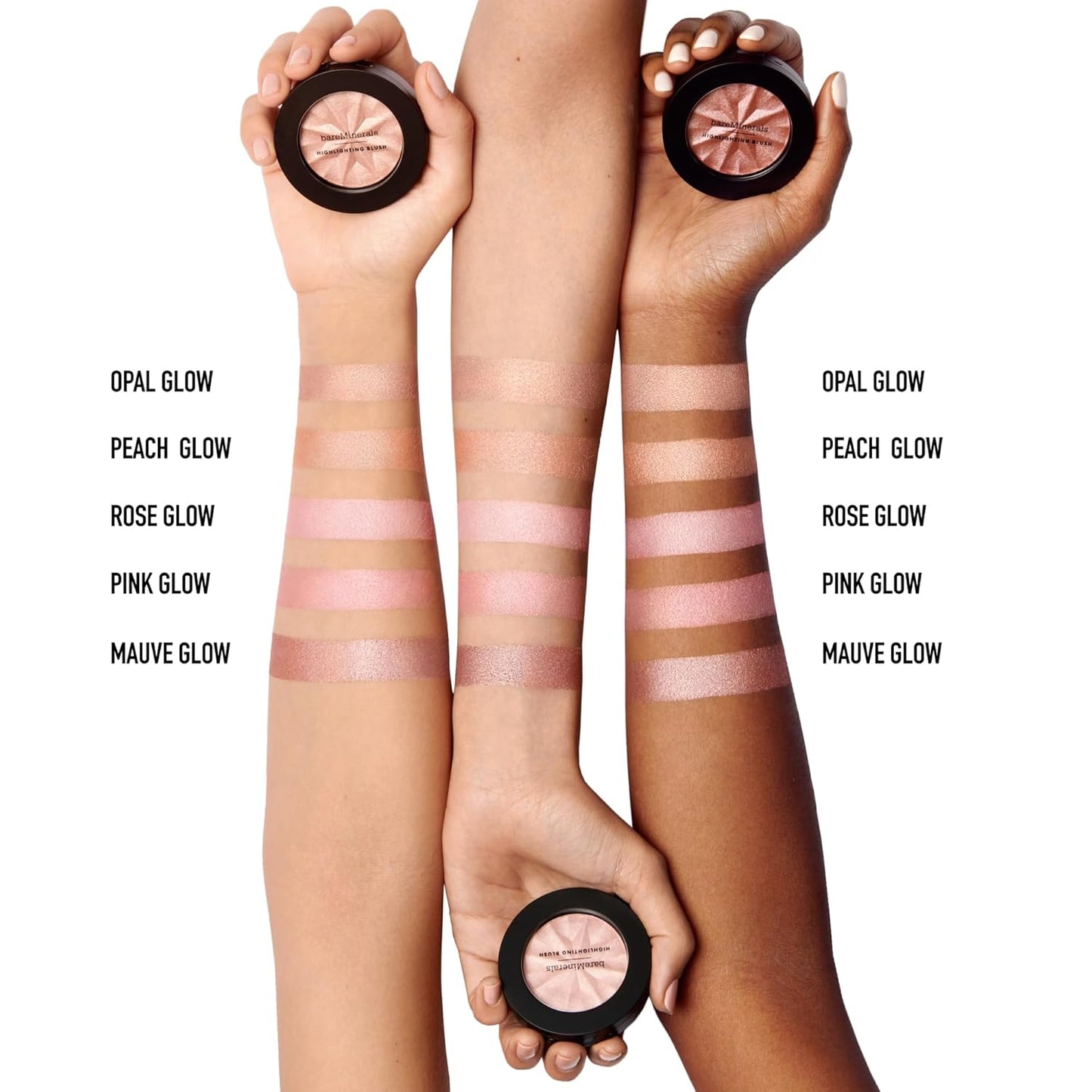 bareMinerals Gen Nude Blush & Highlighter Hybrid - Silky, Blendable Face Makeup for All-Day Wear | Luminous Finish, Talc-Free, Vegan