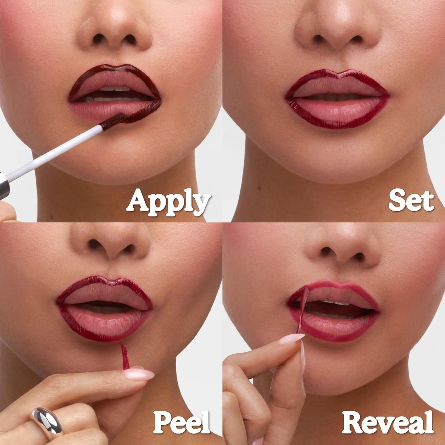 Sacheu Lip Liner - Long Lasting Waterproof Lip Tint with Hyaluronic Acid & Vitamin E | Transfer Proof Matte Finish, Vegan