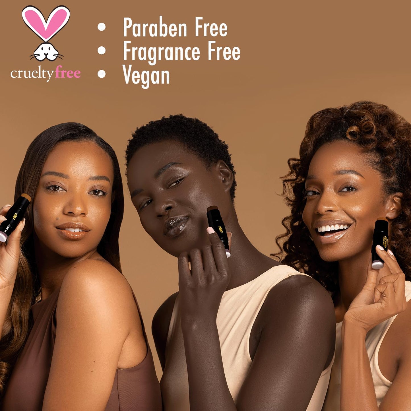 Color Perfect Foundation Stick with Soft Brush Applicator - Buildable, Blendable Pigment-Rich Formula | Bronze Glow