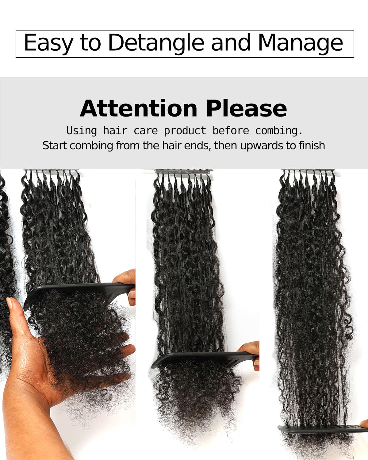 BEEOS Human Crochet Hair Burmese Curly 160g, Pre-Separated Knotless Feather Crochet Human Hair for Black Women 22 Inch, Detangle Easily and Reusable