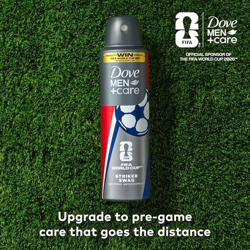 Dove Men+Care FIFA Striker Swag Dry Spray Antiperspirant 72H