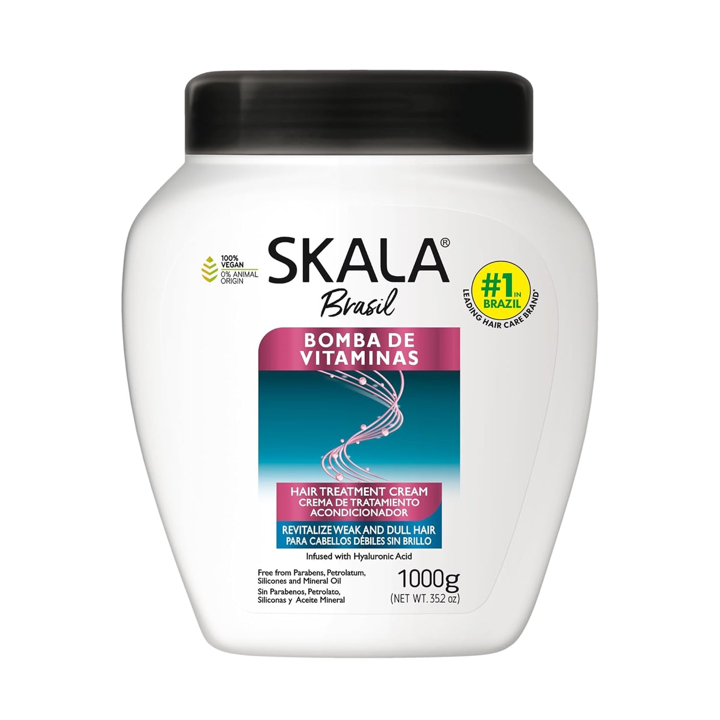 Skala Expert Brazilian Hair Vitamin Treatment - SOS Strengthening Formula | 35.2 Oz