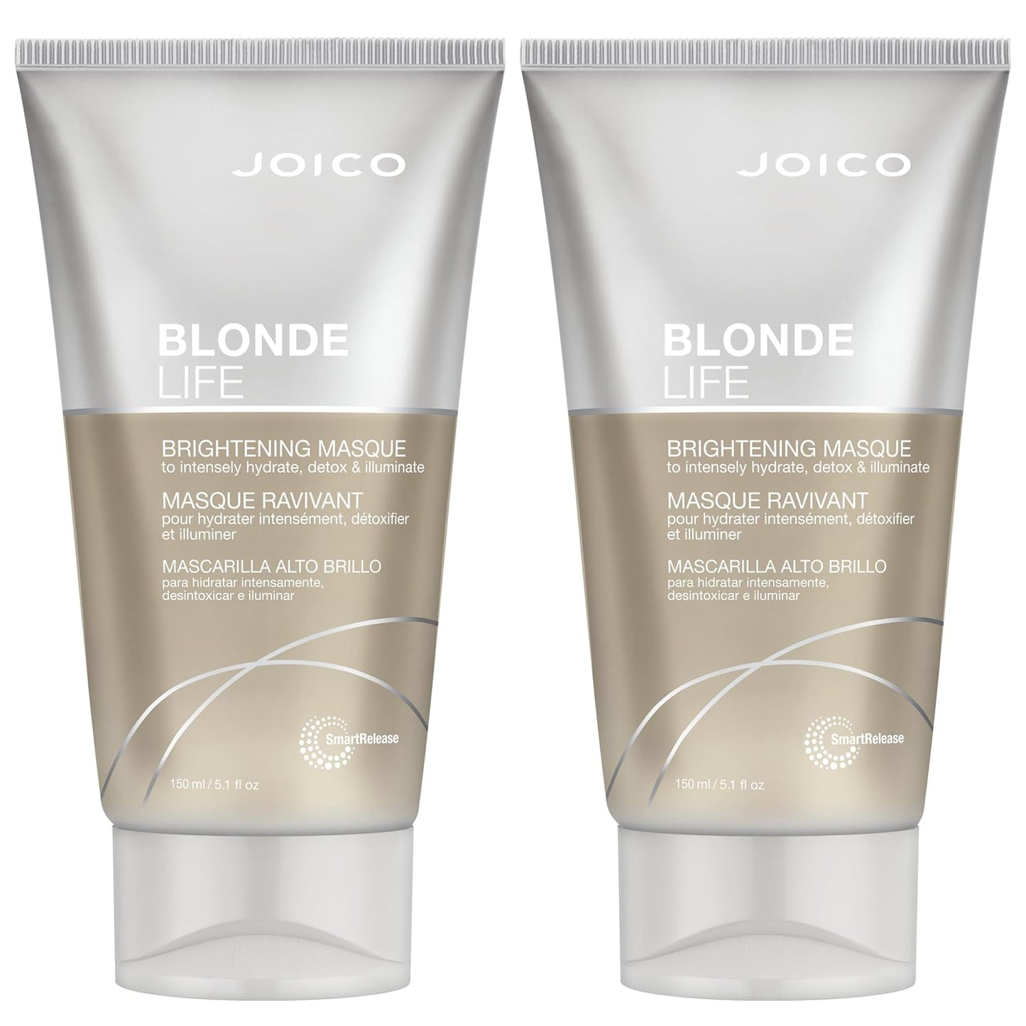 Joico Blonde Life Brightening Masque - Hydrating Treatment for Blonde Hair | Sulfate-Free, Detoxifying Formula