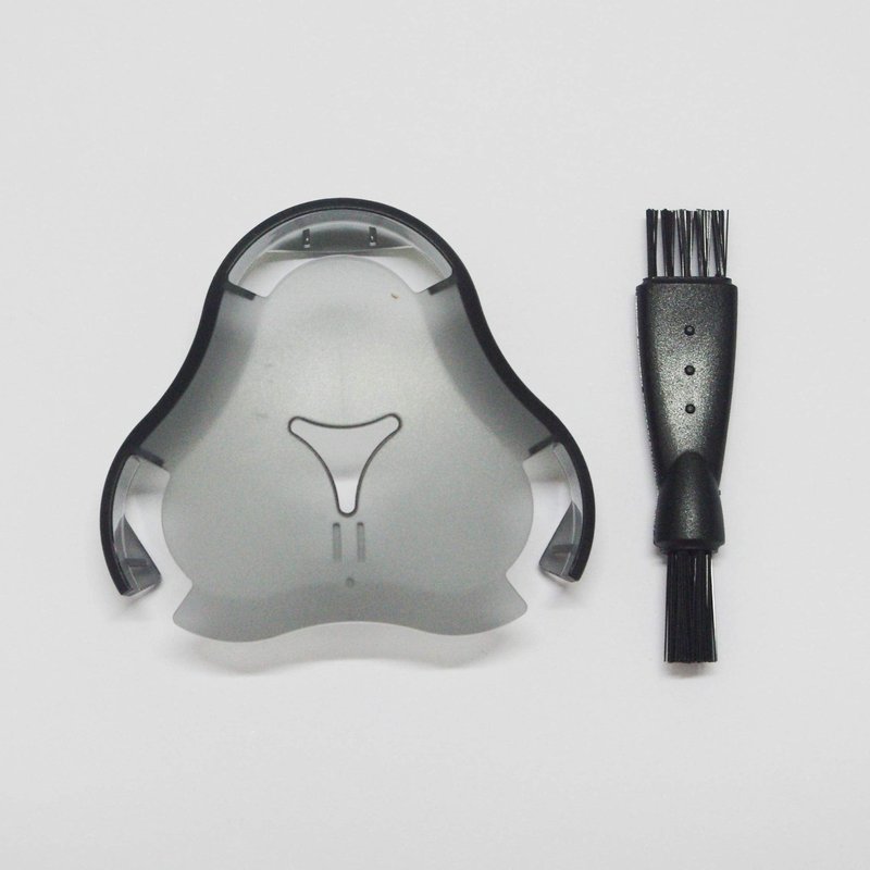 LEZHISNUG Shaver Head Protection Cap Guard and Cleaning Brush for Philips Norelco Electric Razor RQ12 RQ11 RQ10 RQ1050 RQ1060 RQ1075 RQ1085 S9000 S9011 S9911