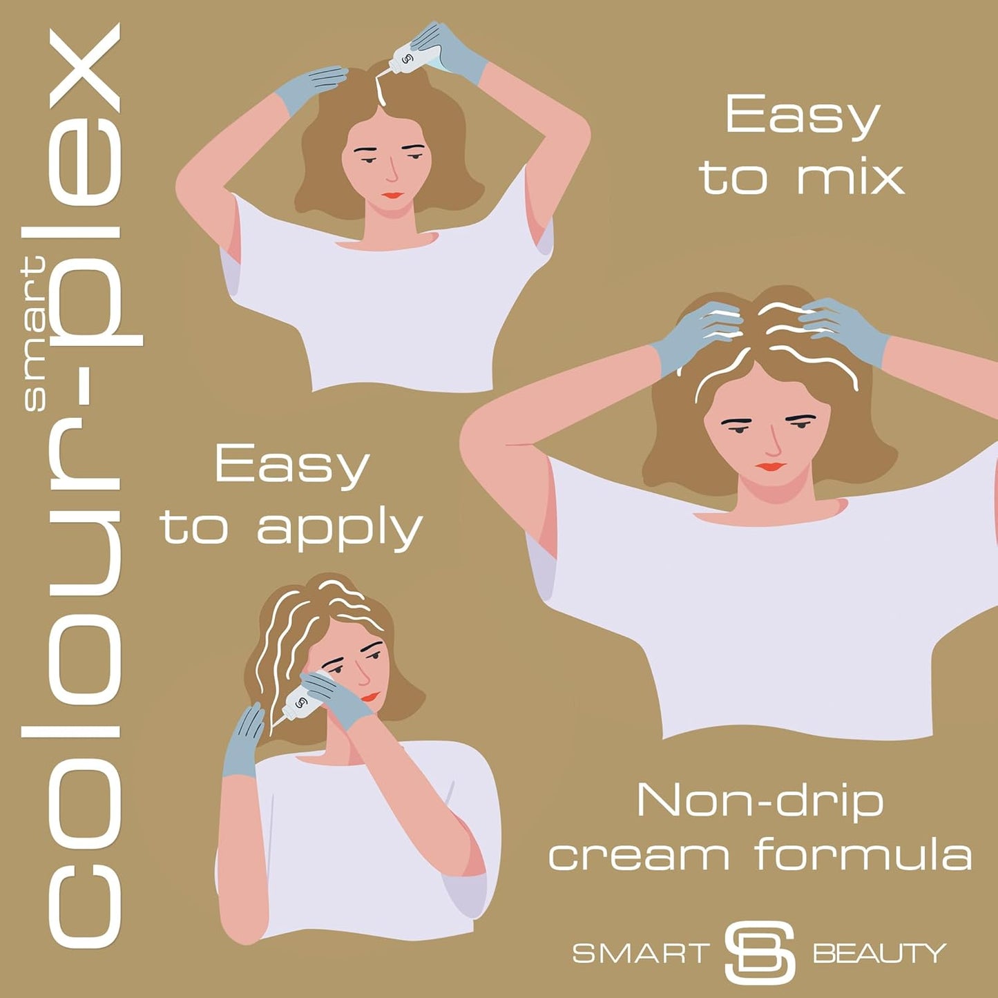 Ash Blonde Hair Dye - Permanent Cool Ash Color with Plex Conditioner | Vegan & Cruelty-Free Hair Care