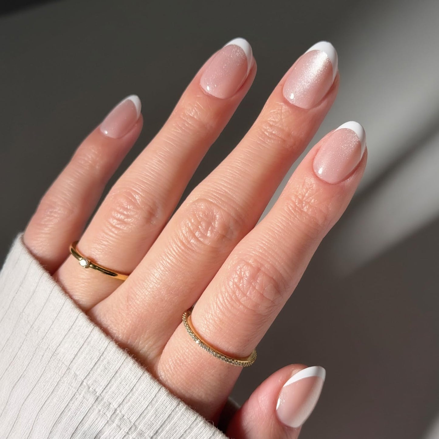 Glamnetic Press On Nails - Lush Coral | Short Oval Fake Nails with Glazed Finish | 30 Nail Kit in 15 Sizes