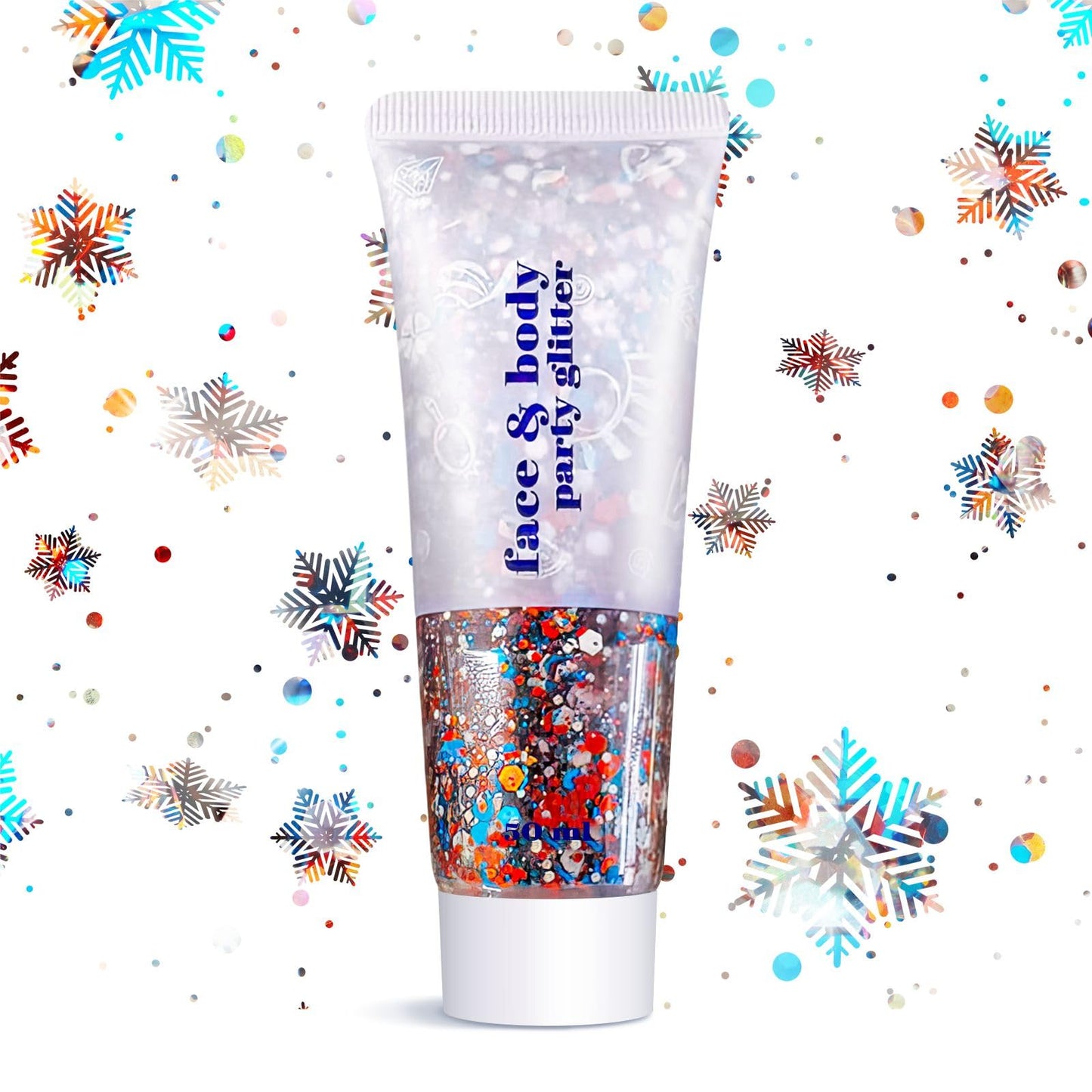 Body Face Glitter for Women Girls Waterproof No Skin Irritation Mermaid