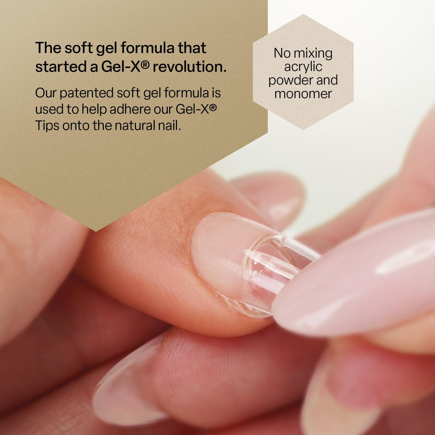 Aprés Extend Gel Gold Bottle Edition - Gel-X Tips Adhesive (15 ml)
