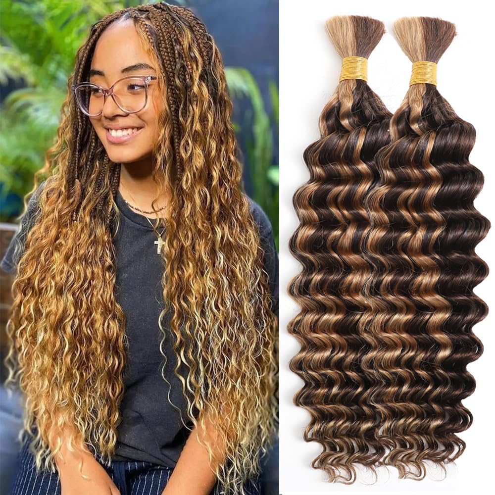 Dreadlock Extensions - 100% Human Hair, Handmade Permanent Locs | 30 Strands, 4 Inch, Can Be Dyed & Curled