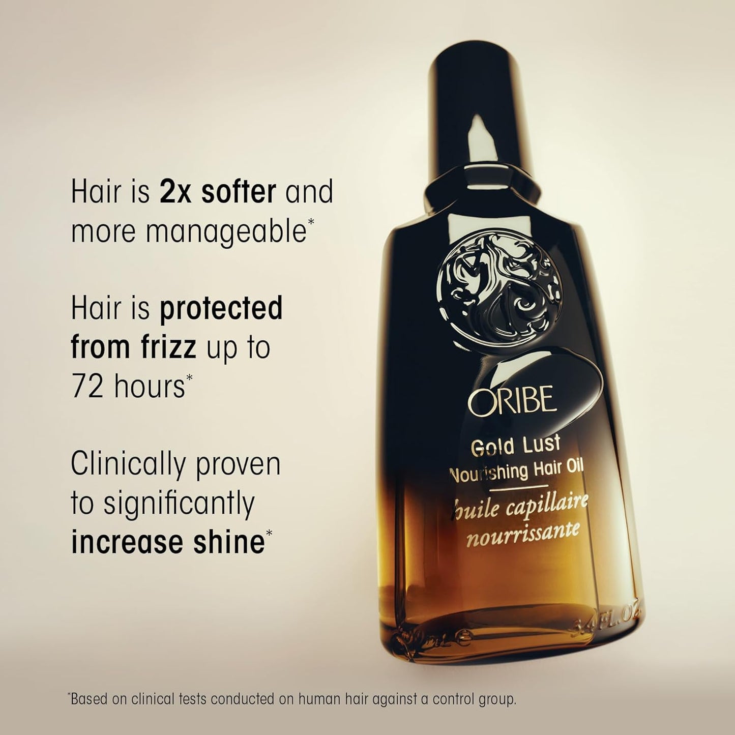 Oribe Gold Lust Nourishing Hair Oil - Repair & Protect Color-Treated Hair - Smooths Frizz, Adds Shine | 3.4 oz
