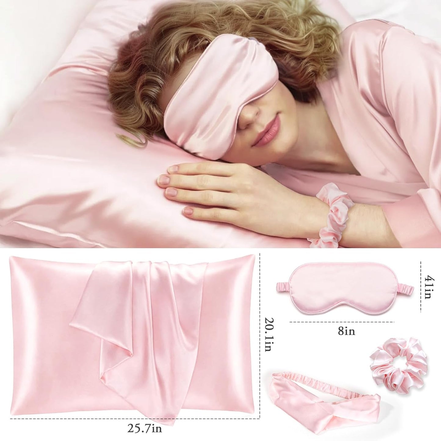 Teenage Girl Gift Set - 13 Pcs Spa Robe, Satin Pillowcase, Journal & Mug | Perfect Birthday & Christmas Gifts for Ages 10-18