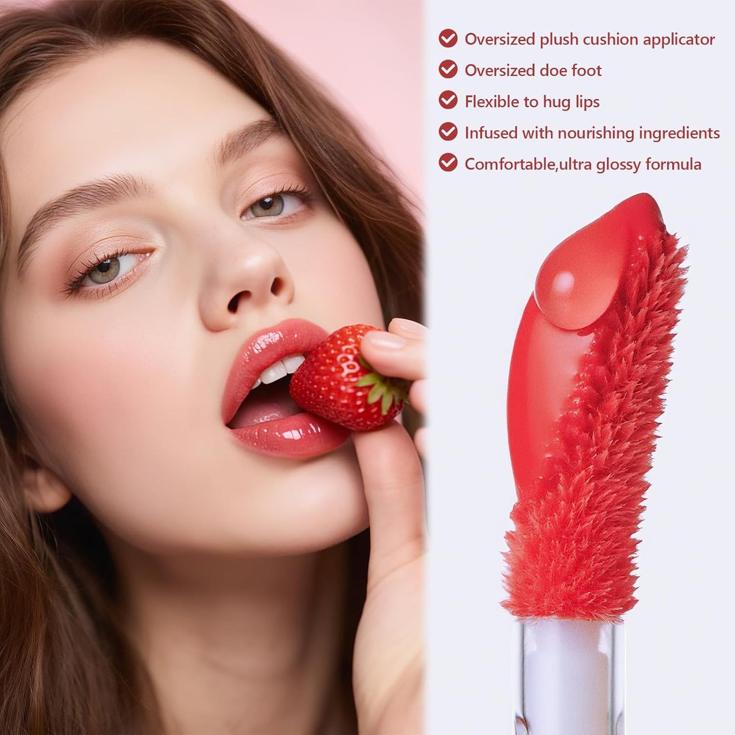 Lip Gloss Set - 12 Pack Shiny Moisturizing Lip Oil for Dry Cracked Lips | 6 Vibrant Colors for Women and Girls