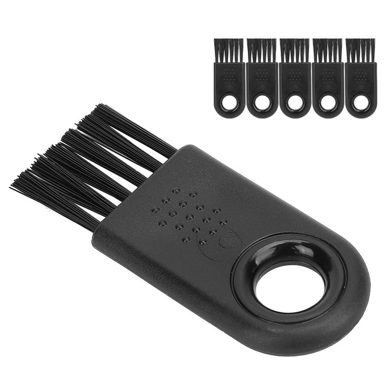 6Pcs Hair Clipper Brush, Anti Slip Electric Shaver Cleaning Brush with Ergonomic Handle, Nylon Trimmer Cleaner for Small Household Appliances, Computer Accessories
