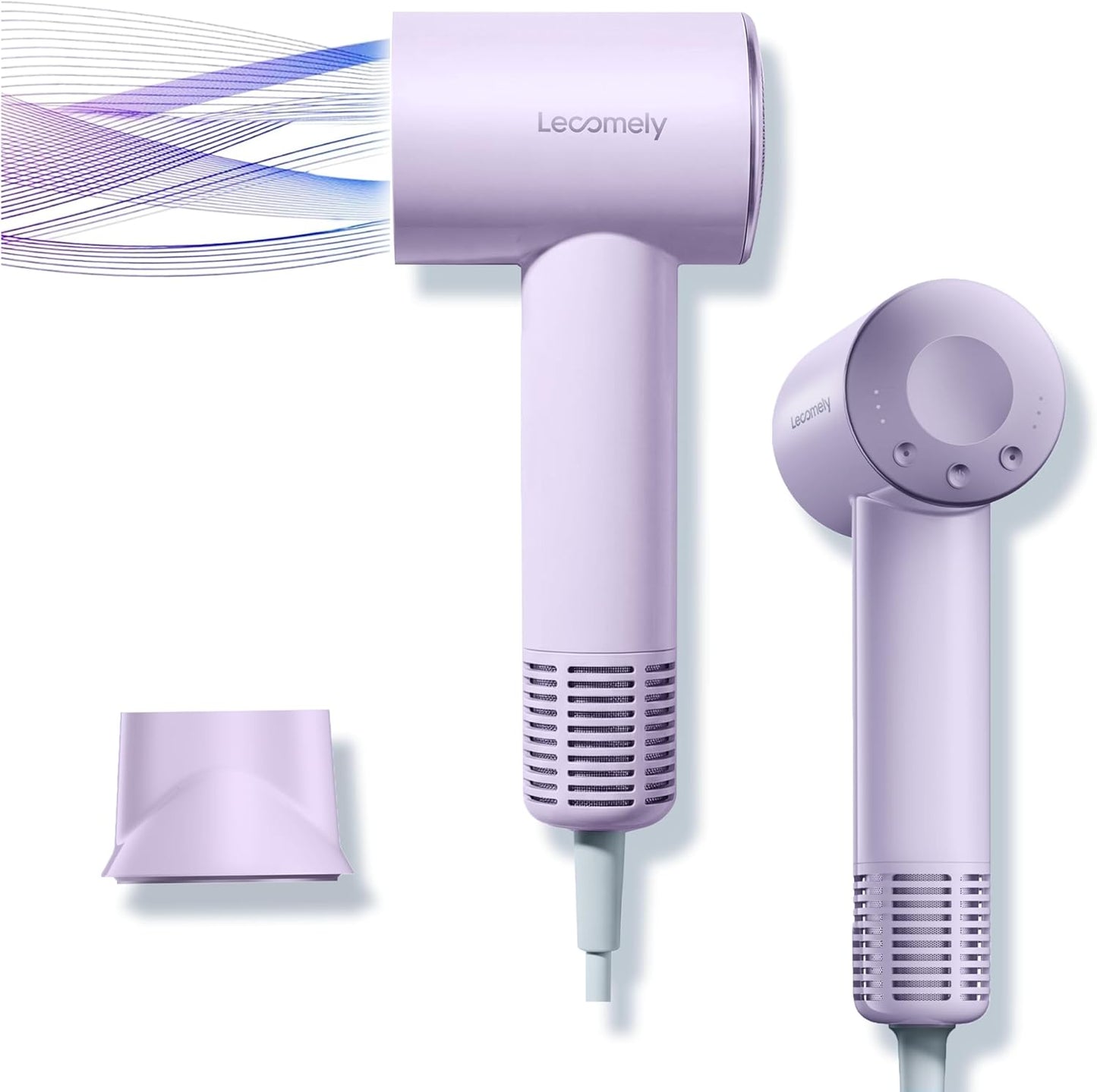 Dual Voltage Hair Dryer - High-Speed Travel Blow Dryer with 200M Negative Ions | Lightweight & Portable for Salon Results