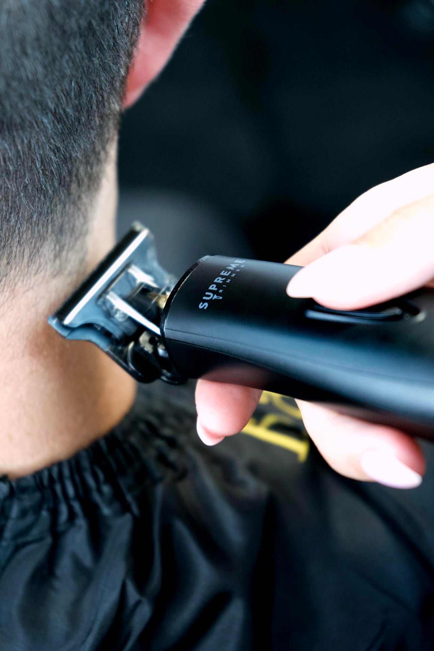 Supreme Trimmer Professional T Shaper | Cordless Hair & Beard Liner for Men | Low Noise, Precision Edger Clippers | Ideal for Sensitive Skin, Kids & Elderly | Barber & Home Use |