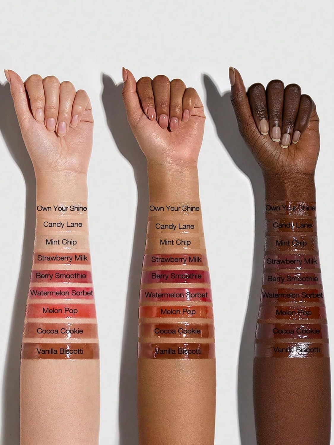 Crystal Glaze Moisturizing Lip Gloss - Hydrating Jelly, Long Lasting & Waterproof | Berry Smoothie