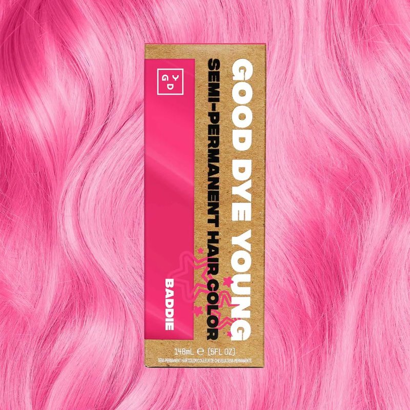 Good Dye Young Semi-Permanent Hair Color - Vegan Light Pink Dye | Non-Damaging, Lasts Up to 24 Washes (5FL OZ)