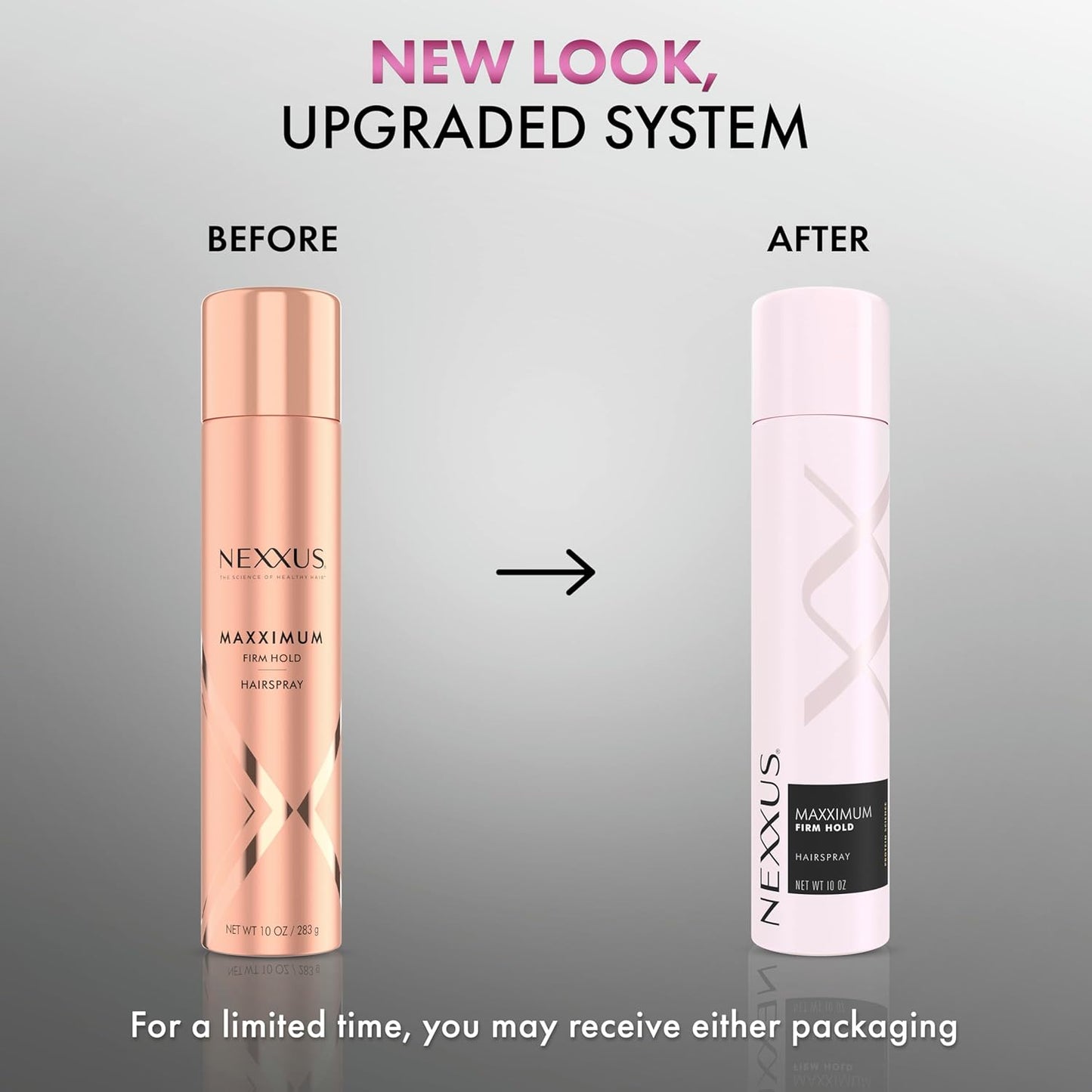 Nexxus Maxximum Finish Firm Hold Hairspray - STYLEPROTECT Technology | 10 oz