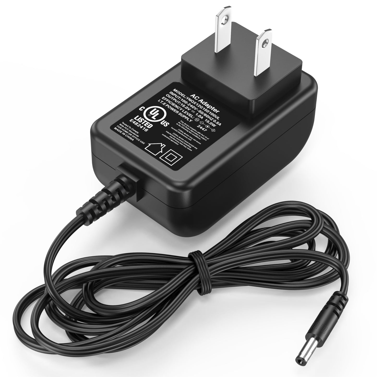 15V Jump Starter Charger for DeWalt DXAEPS14 1600 1400 Peak Portable Car Jump Starter Digital Air Compressor Power Station, Power Cord AC Adapter for DeWalt DXAEJ14 DXAEPS14 DXAEPS14CA 12V 011-2070-4