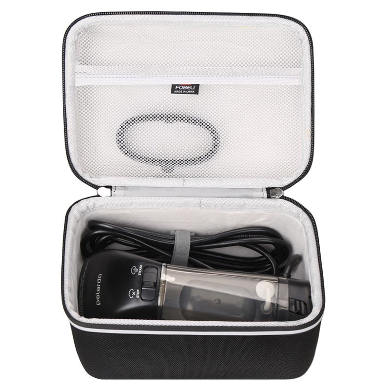 FBLFOBELI Hard Travel Case for Newbealer/for Sunbeam Hot-2-Trot/for Oliso M3Pro M2 Mini Travel Iron/for Polardo Portable Travel Garment Steamer, Also fits for Vicks Sinus Inhaler, Case Only