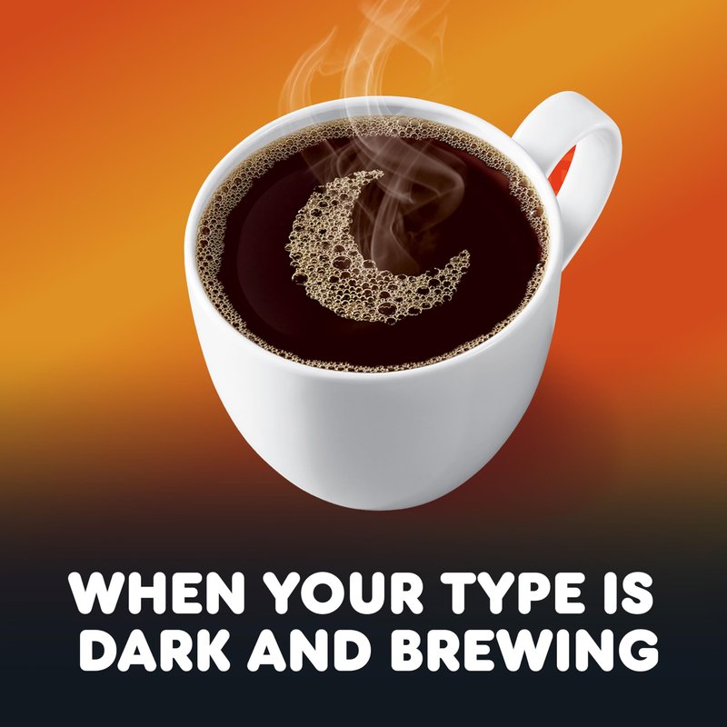 Dunkin’ Midnight Dark Roast Ground Coffee, 16.5 Ounce