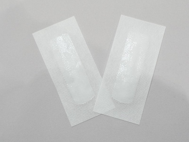 Waxxxie Ready to Use Sensitive Mini Wax Strips Face 20 Pack | Salon Formula | 100% Vegan | No Preparation Needed | Reusable up to 5x | After Wax Oil Included