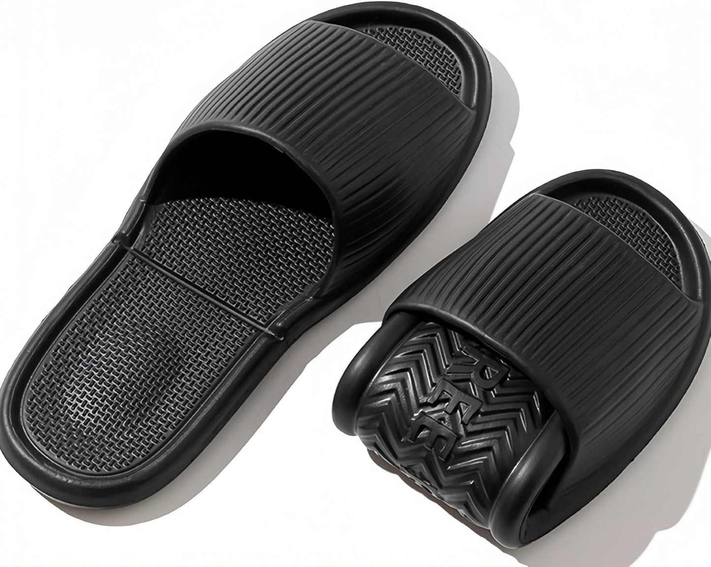 Travel Shower Shoes - Foldable Non-Slip Slippers for Unisex | Lightweight EVA Quick-Drying Water-Resistant Slides