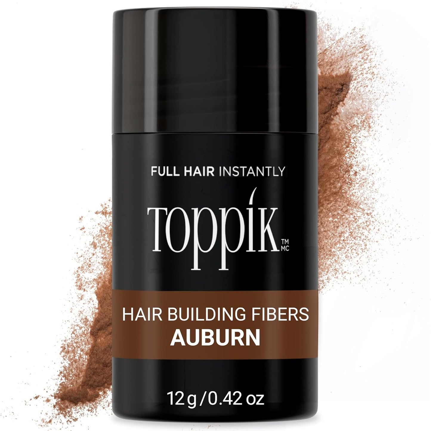 Toppik Hair Building Fibers - Instantly Thicker & Fuller Hair | 9 Shades, 4 Sizes Available