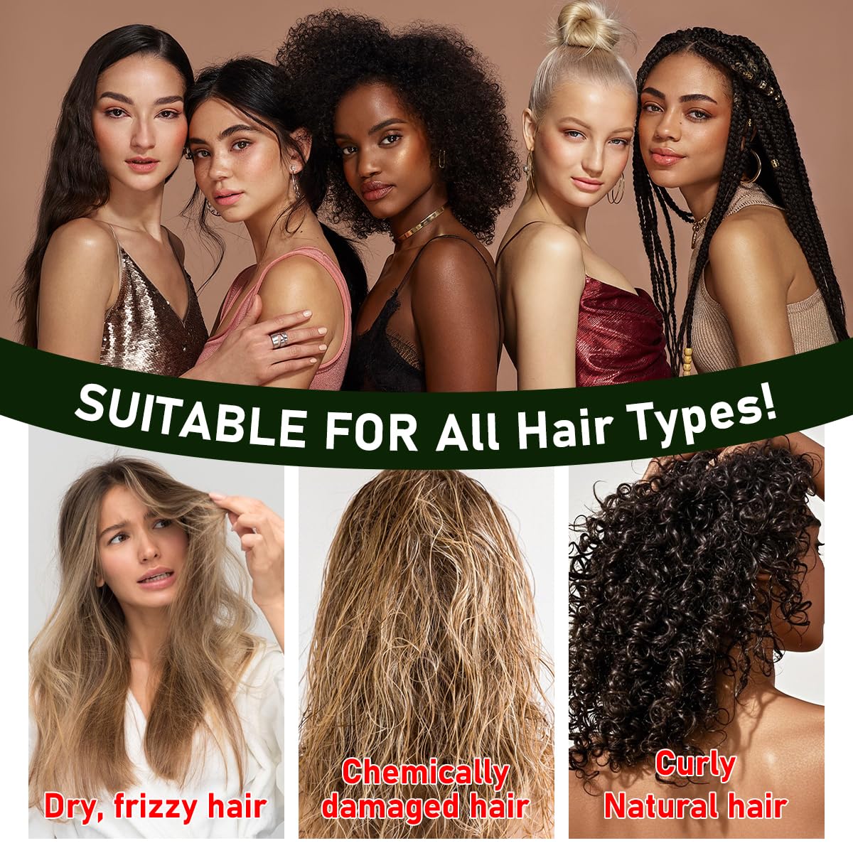 Gypsophila Batana Oil Conditioner with Keratin,Rosemary Leaf Oil (10.14 fl oz),Repairs Frizzy Hair,Strengthens Weak Hair for Women and Men to Repair Split Ends