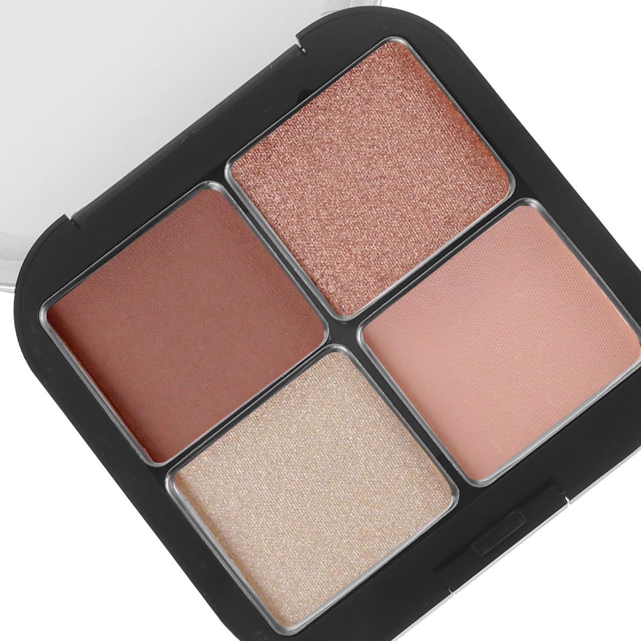KALLORY Empty Eyeshadow Palette - Magnetic Makeup Container for DIY Blush, Lipstick & Eyebrow Powder | Compact 3-Grid Design