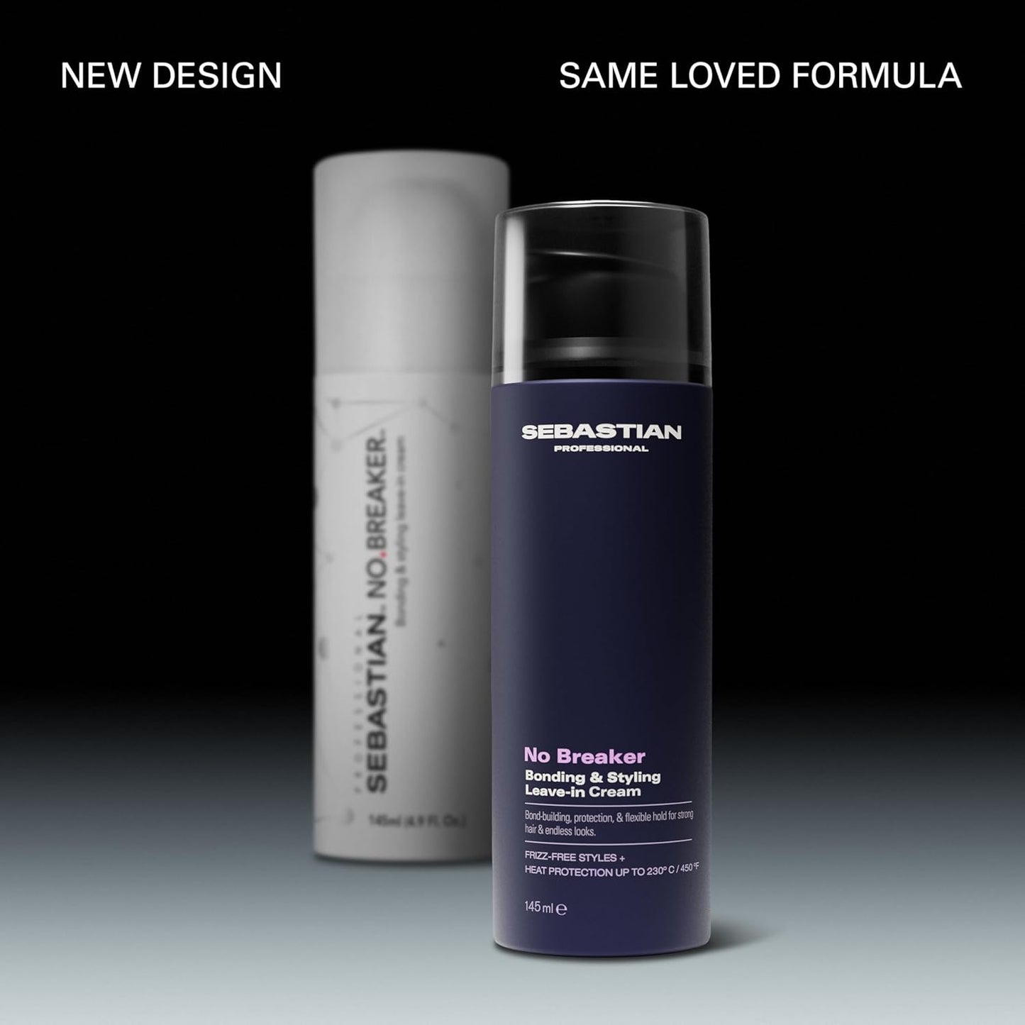 Sebastian Professional No Breaker Leave-In Cream - Intense Hair Conditioning & Heat Protection | 4.9 fl oz