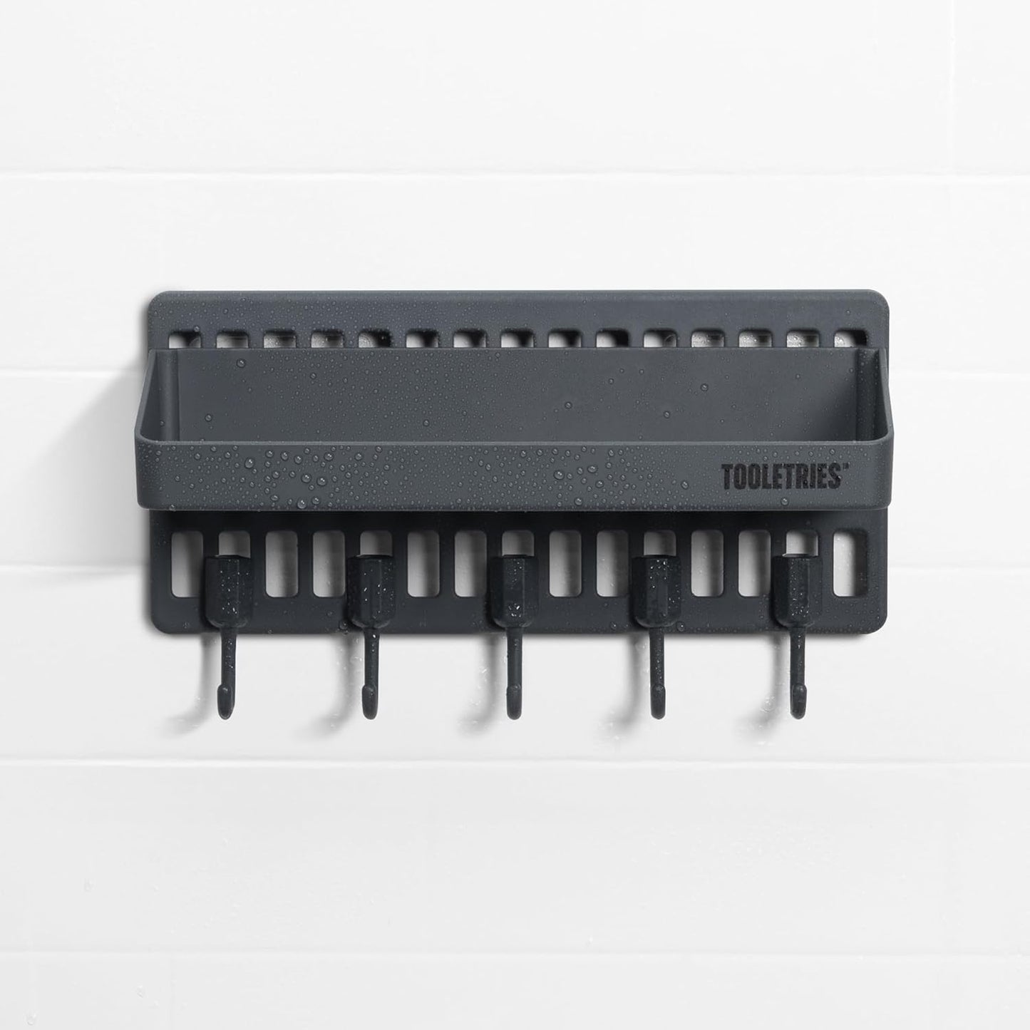 Wall Shower Caddy - Durable Storage Organizer for Bathroom | Space-Saving Design