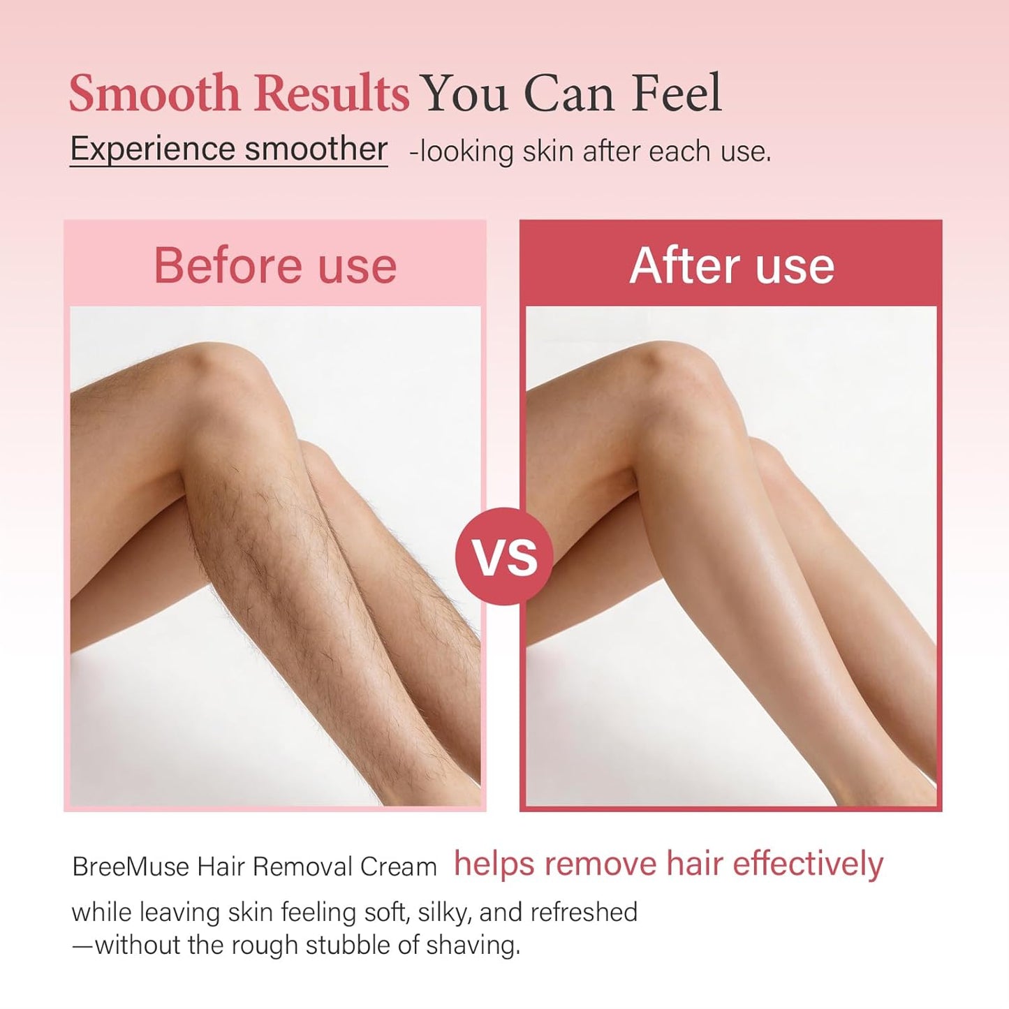 Hair Removal Cream - Painless Depilatory Cream for Sensitive Skin | Fast 5-10 Minute Formula for Legs, Bikini Line & Underarms