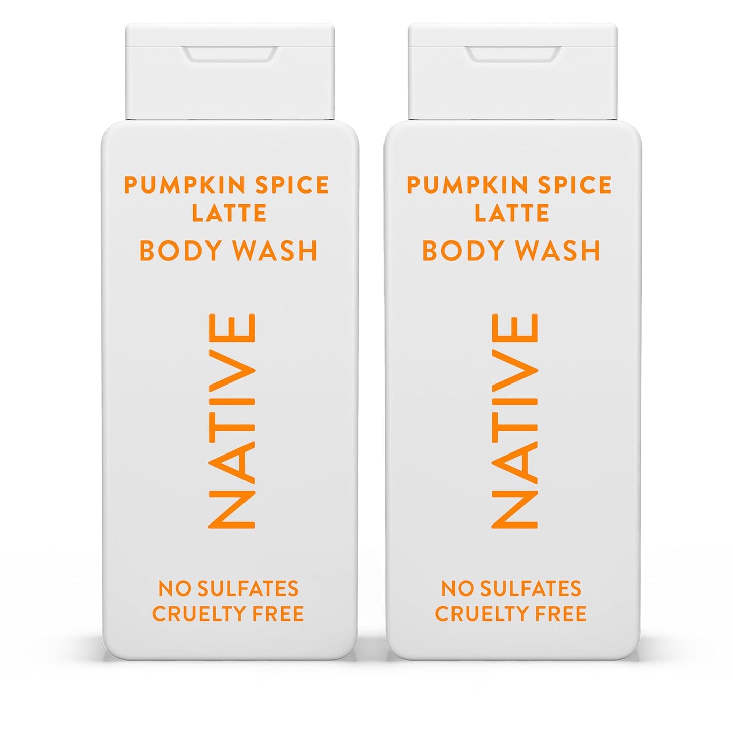 Native Body Wash - Naturally Derived Autumn Air & Amber Scent | Sulfate & Paraben Free, 18 oz (2-Pack)