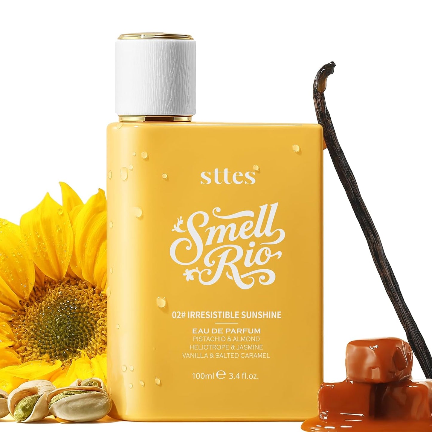 Rio Perfume 606 - Long-Lasting Hair Perfume for Women | Strawberry, Candy, Vanilla & Marshmallow Scent - 100ml (3.4 fl oz)
