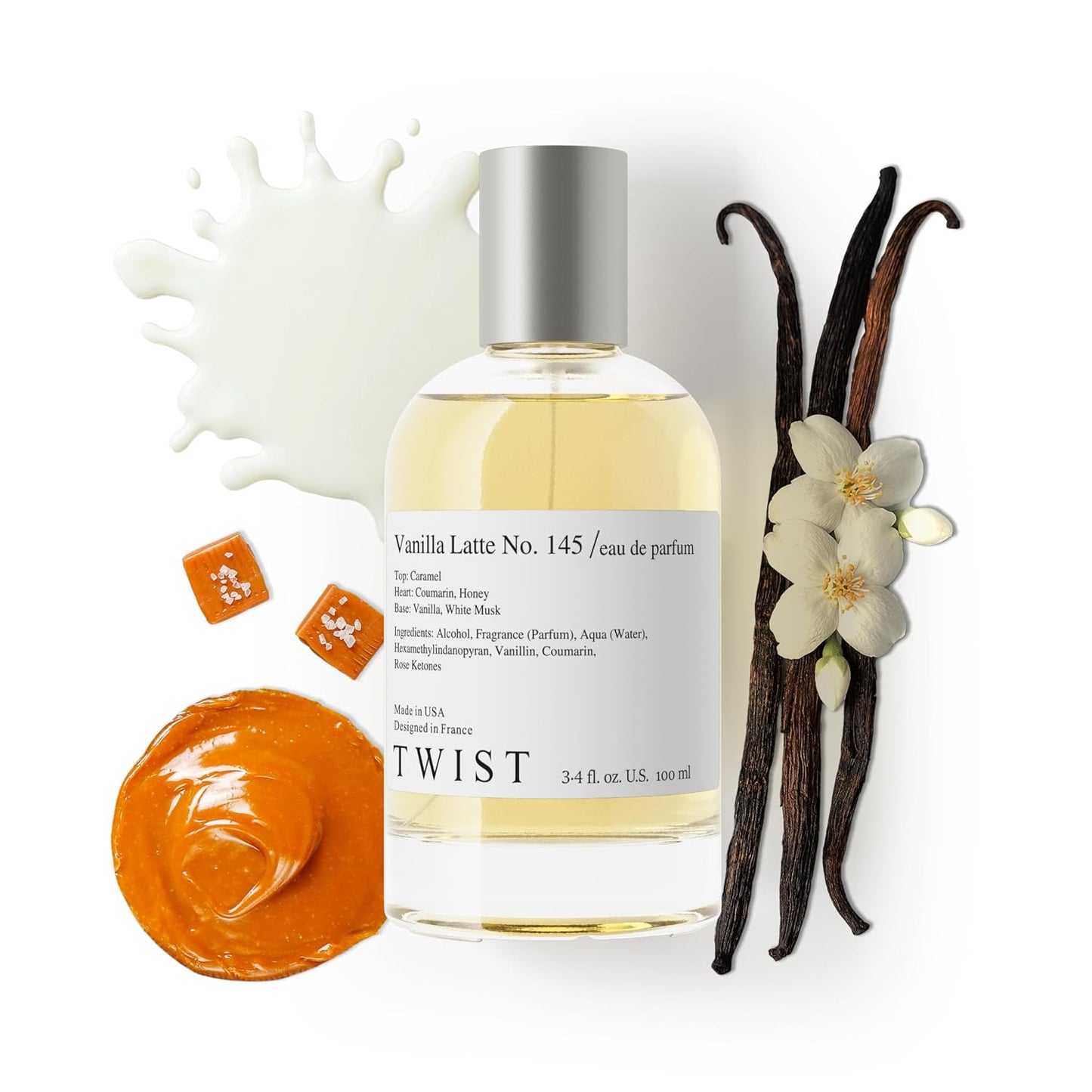 Eau De Parfum Inspired by Burberry Her - Long-Lasting Strawberry & Vanilla Fragrance Spray | 100 ml | Vegan & Clean Ingredients