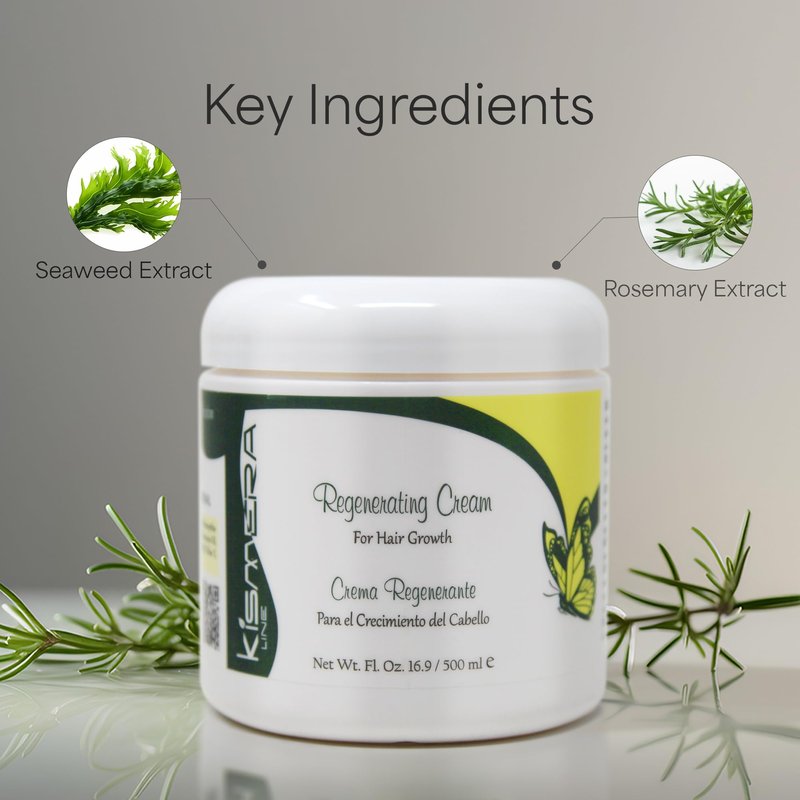 Kismera Line Regenerating Cream for Hair Growth 16.9oz "Set of 2"