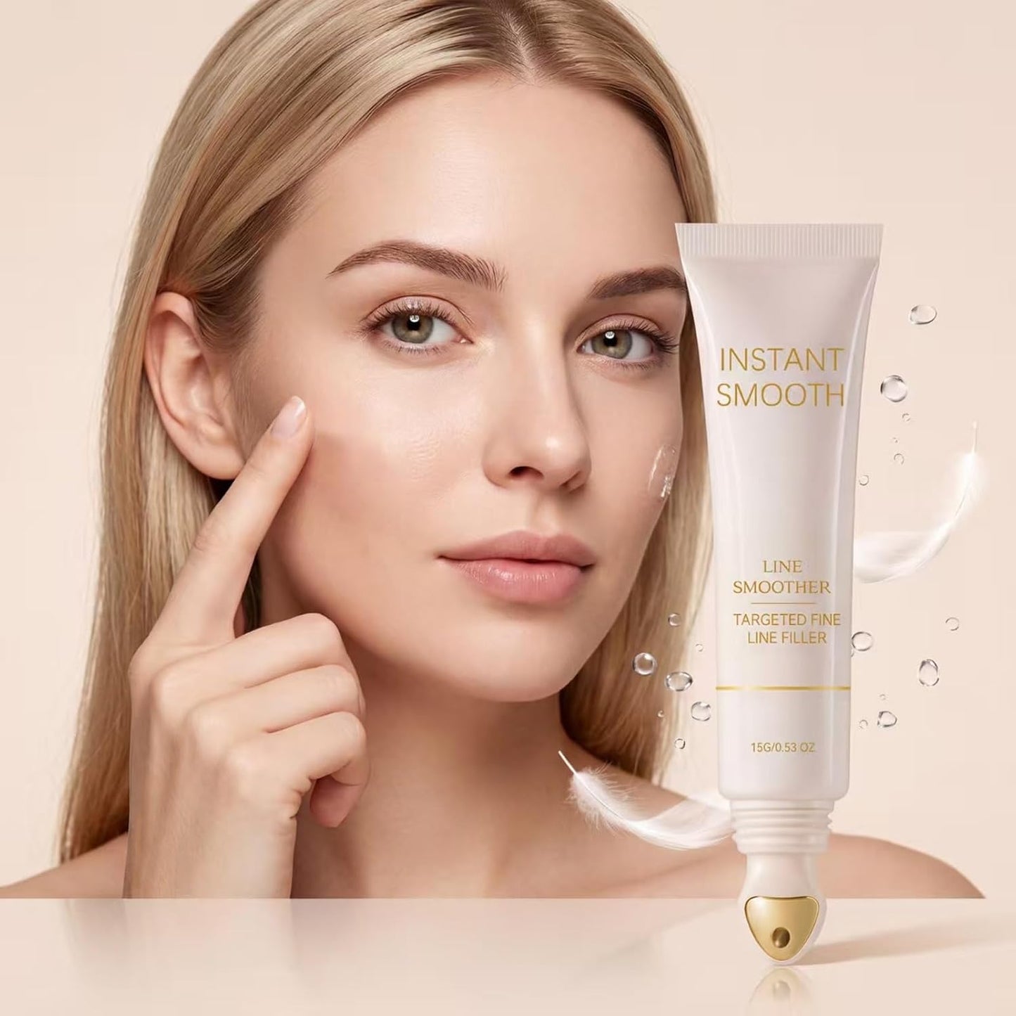 Instant Fine Line Filler - Anti-Aging Face Primer for Wrinkles & Crow's Feet | 15g/0.53oz